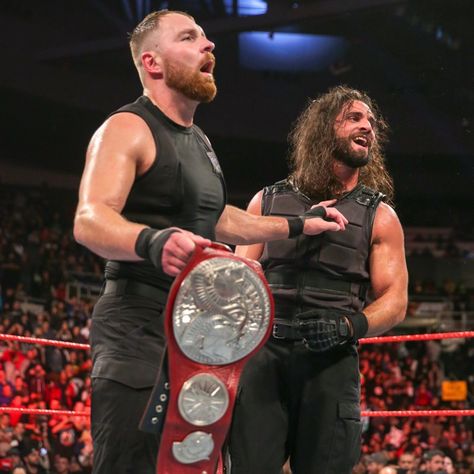 New Raw Tag Team Champion Dean Ambrose & Seth Rollins Dean Ambrose Seth Rollins, The Shield Wwe, Seth Freakin Rollins, Dolph Ziggler, Burn It Down, Fc Bayern Munich, Drew Mcintyre, Dean Ambrose, International Football