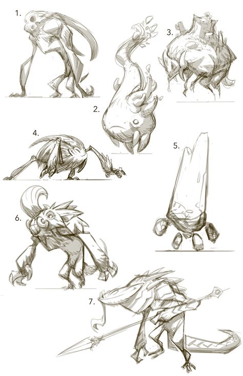 Pokemon Creatures, Vinod Rams, Story Development, Monster Sketch, Creature Artwork, Monster Concept Art, Concept Art Drawing, Monster Design, Creature Concept Art