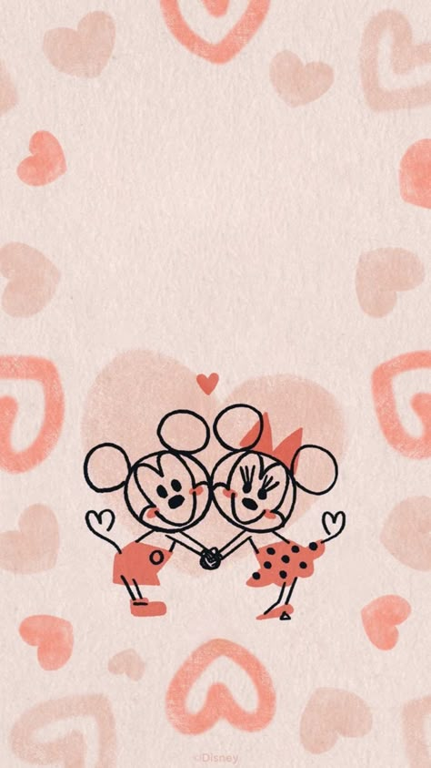 Valentines Wallpaper Disney, Mickey And Minnie Wallpapers, Valentines Day Disney Wallpaper, Minnie Mouse Astetic Wallpaper, Valentines Day Lockscreen Disney, Mickey And Minnie Aesthetic, Minnie Mouse Background, Disney Princess Gifts, Mickey Mouse Wallpaper Iphone