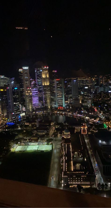 #singapore #night #view #pretty #holiday #vacation #city #citylights Singapore Night View, Singapore At Night, Singapore View, Pretty Cities, Night Pictures, Night View, Holiday Vacation, Night City, City Lights