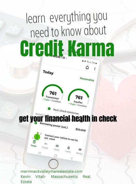 Looking for ways to improve your credit profile? Credit Karma is more than just a score checker. From insights on your credit score to comprehensive tools to aid financial health, this platform has it all. Discover the benefits and understand how Credit Karma can support responsible credit behavior. #CreditKarma #FinancialInsights #BetterCredit Credit Karma, Real Estate Articles, Financial Fitness, Good Credit Score, Personal Finances, Real Estate Advice, Home Buying Process, Home Buying Tips, Financial Health