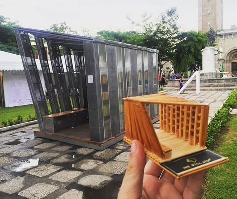 Book Kiosk Design Ideas, Book Pavilion, Makati Philippines, Street Library, Architecture Blueprints, Interior Architecture Drawing, Pavilion Design, Library Architecture, Kiosk Design