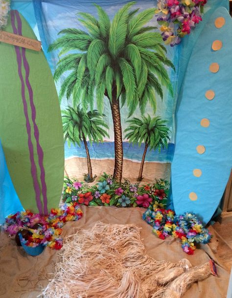 Luau Party Backdrop, Pirate Christmas, Festa Moana Baby, Moana Theme, Surf Party, Luau Party Decorations, Aloha Party, Mauna Loa, Hawaiian Party Decorations