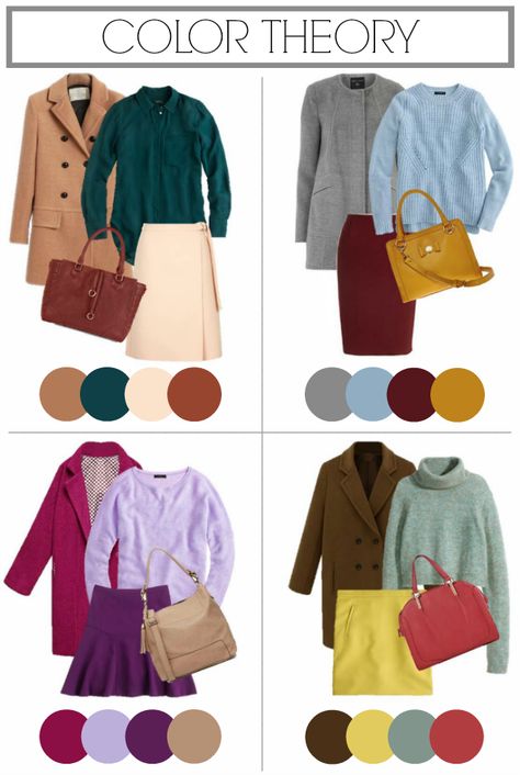 Wardrobe Color Guide, Kain Linen, Penny Pincher Fashion, Colour Combinations Fashion, Mode Tips, Color Combinations For Clothes, Fashion Vocabulary, Fall Color Palette, Stil Inspiration