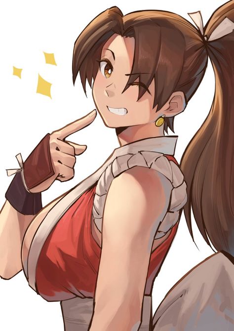 Mia Shiranui, Mai Shiranui Fanart, Mai King Of Fighters, Shiranui Mai, Snk King Of Fighters, Metal Slug, V Games, School Games, Chun Li