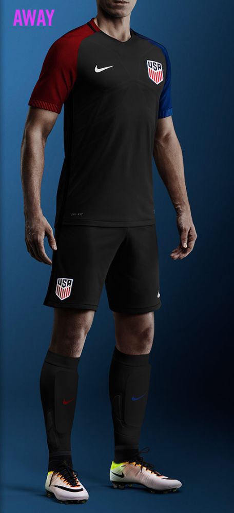 USA Away 2016 Sports Uniforms, Team Usa, Football Jersey, Football Jerseys, Soccer Jersey, Soccer, Football, Nike, Van