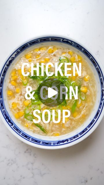 Brendan Pang Recipes, Chicken Sweet Corn Soup Recipe, Chicken Sweet Corn Soup, Chicken And Sweetcorn Soup, Yummy Bowl, Chicken Corn Soup, Asian Soups, Corn Soup Recipes, Chicken Mince