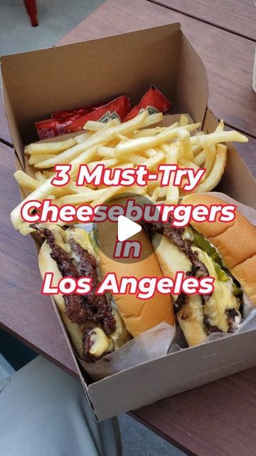 Steve Cha | LA • OC on Instagram: "3 must-try cheeseburger spots to check out in Los Angeles @hollywoodburger @thewindow.la @forthewinla . Which oburger restaurant would you try?
#foodreels #top3 #cheeseburgers #burgertime #lafood" Smash Burgers, La Food, Smash Burger, Cheeseburger, You Tried, Angeles, Restaurant, Angel, On Instagram