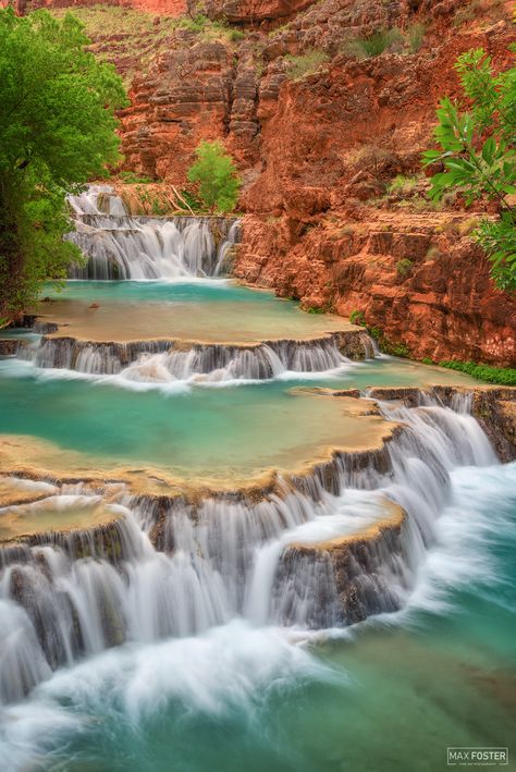 Grand Cayon, Havasu Falls Arizona, Marble Canyon, Beaver Falls, Crown Art, Havasu Falls, Grand Canyon Arizona, Arizona Photography, High Calcium