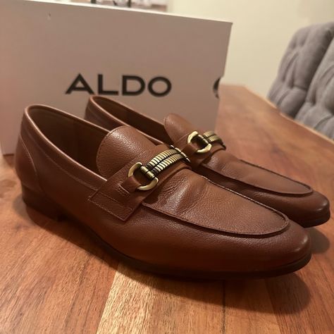 ALDO Men’s Brown Shoes/ Loafers & Slip-Ons Aldo Loafers, Brown Shoes Men, Brown Shoes, Shoes Brown, Brown Colour, Shoes Loafers, Aldo Shoes, Brown Shoe, Slip Ons