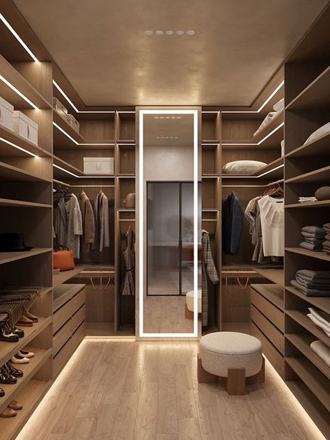 Dold Dörr, Modern Closet Designs, Dressing Room Closet, Walking Closet, Dream Closet Design, تصميم داخلي فاخر, Closet Design Layout, Walk In Closet Design, Luxury Closets Design