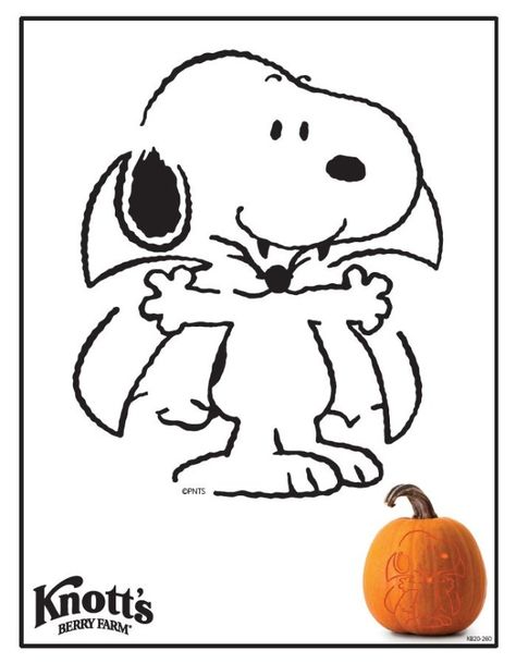 Knott's Pumpkin Carving Stencils  - Knott's Berry Farm Snoopy Stencil Pumpkin, Snoopy Pumpkin Template, Aesthetic Pumpkin Carving Stencil, Pumpkin Carving Ideas Garfield, Peanuts Pumpkin Carving Templates, Snoopy Carved Pumpkin, Pumpkin Carving Ideas Charlie Brown, Studio Ghibli Pumpkin Carving Stencil, Snoopy Pumpkin Carving Stencil