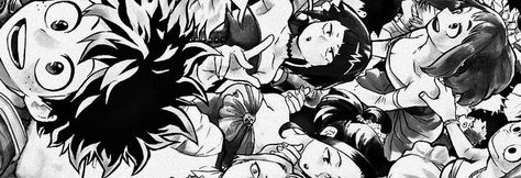 mha manga banner / header | #mha #bnha | more on my banners board Mha Header Aesthetic, Notion Cover Mha, Mha Banner Aesthetic, Anime Banner Aesthetic Dark, Mha Banner Manga, Mha Youtube Banner, Mha Discord Banner, Anime Aesthetic Header, Header Manga Aesthetic