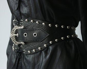 Leather Waist Cincher, Goth Belt, Leather Belt Women, Cincher Belt, Harness Belt, Cinch Belt, Womens Leather Belt, Belt Women, Wide Leather Belt