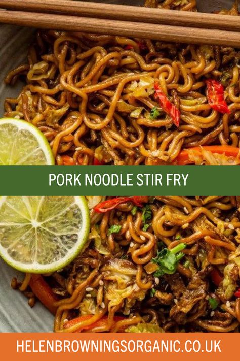 Pork Minced Meat Recipe Easy, Pork Noodle Stir Fry, Pork Minced Meat Recipe Healthy, Sir Fry Recipes, Pork Stir Fry Recipes Easy, Minced Pork Recipes, Crockpot Stir Fry, Pork Broccoli, Pork Mince Recipes