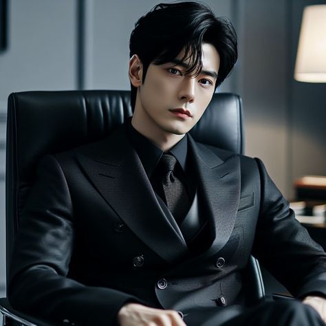 Ceo Male, Korean Boy Hairstyle, Korean Characters, Korean Men Hairstyle, Stylish Mens Suits, Handsome Asian Men, Hot Asian Men, Ideal Man, Cute Asian Guys