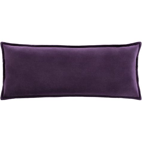 Our Cotton Velvet Collection offers an enduring presentation of the modern form that will competently revitalize your decor space. The delicate velvet construction of these pieces will allow them to be an absolute pleasure when in use. Made with Cotton in India, Spot Clean Only, Line Dry. Manufacturers 30 Day Limited W Purple Pillow Covers, Velvet Lumbar Pillow, Modern Decorative Pillows, Purple Throw, Purple Pillows, Modern Throw Pillows, Velvet Collection, Velvet Color, Velvet Fashion