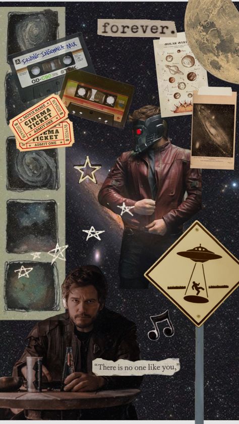 #myfirstshuffle #vibes #starlord #peterquill #guardiansofthegalaxy Gotg Wallpapers Aesthetic, Chris Pratt Guardians Of The Galaxy, Gotg Wallpapers, Starlord Wallpaper, Star Lord Wallpapers, Starmora Aesthetic, Guardians Of The Galaxy Aesthetic, Galaxia Wallpaper, Funny Lockscreen