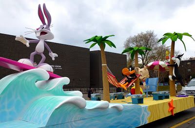 Occasional Toronto: Looney Tunes At The Beach Wave Parade Float, Beach Parade Float, Kids Parade Floats, Homecoming 2023, Santa Claus Parade, Beach Floats, Homecoming 2024, Mardi Gras Float, Homecoming Floats