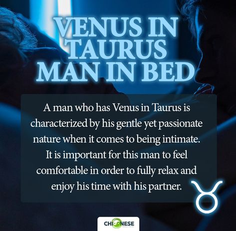 venus in taurus man Taurus Men In Bed, Venus In Taurus, Taurus Man, In The Bedroom, The Bedroom, This Man, Astrology, Things To Come, Feelings