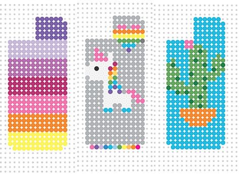 Did you play with perler beads (aka melty beads) when you were a kid? I sure did and I have to admit that I have just as much, if not more fun, playing with them as an adult. There are so many crafty things you can do with them, including making your own DIY iPhone case. This tutorial is easy as can be. The hardest part is figuring out your design. Modele Pixel Art, Easy Perler Bead Patterns, Pearl Beads Pattern, Easy Perler Beads Ideas, Hama Beads Design, Bead Diy, Diy Iphone Case, Melty Beads, Diy Perler Beads