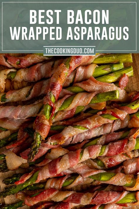 Overhead, look at bacon-wrapped asparagus stacked on each other. Bacon Wrapped Asparagus Recipes, Best Asparagus, Bacon Asparagus, Best Asparagus Recipe, Asparagus Wraps, Diet Lunch, Asparagus Recipes Baked, Wrapped Asparagus, Asparagus Bacon