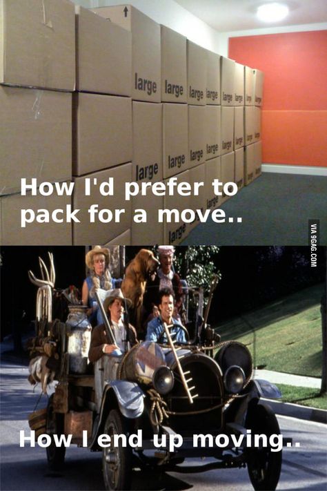 Moving... - 9GAG Moving Humor, Moving Memes, Beverly Hillbillies, Morning Humor, Moving Day, Relationship Memes, Quotes About Moving On, Moving On, New Quotes