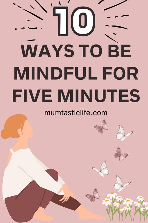 5 minute mindfulness activities to let your mind wander. Mindful living doesn't need to be hard. Beginner Mindfulness, Mindful Minute, Mindful Practices, Mindfulness Journal Prompts, What Is Mindfulness, Mindfulness Techniques, Job Interview Tips, Mindfulness Exercises, Activities For Adults