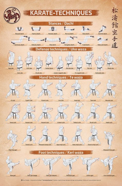 THE KARATE TECHNIQUES POSTER ARE BACK! 👊🏼🥋 – Recommended for Dojo or Training Rooms. Drawings from the Book "The Karate Essence". Language of the Poster: English. Different sizes: Small 38,8 x 59 cm | 15,28 x 23,2 inch | 10,40 Euro + shipping Medium 55,2 x 84 cm | 21,7 x 33,0 inch | 16,65 Euro + shipping Large 78,2 x 119 | 30,8 x 46,8 | 26,00 Euro + shipping Content: Stances / Dachi Defense techniques / Uke waza Hand techniques / te waza Foot techniques / Keri waza #shotokan #karate Karate Techniques, Karate Poster, Shotokan Karate Kata, Kempo Karate, Goju Ryu Karate, Karate Quotes, Karate Moves, Karate Kata, Karate Dojo