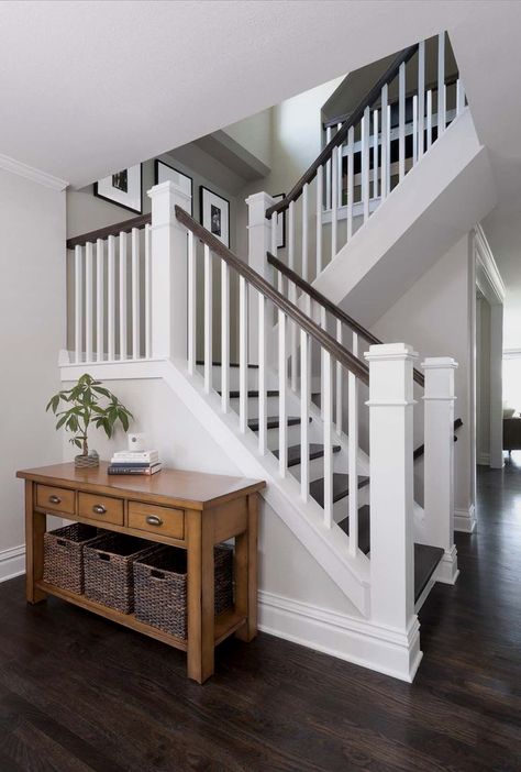 #remodeling #stairsdecor #makeover Simple Banisters And Railings, Caribbean Colonial, Stairway Wall Art, Bannister Ideas, Stairs Remodel, Decorating Stairway Walls, Stairs Makeover Design, Stairway Walls, Diy Stairs Makeover