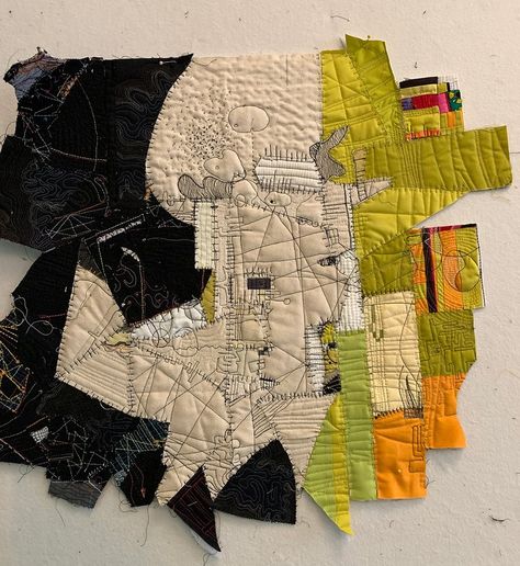 Paula Kovarik, Boro Sashiko, I Have A Plan, Textile Sculpture, Paper Bowls, Tan Guys, Textile Fiber Art, Collage Art Mixed Media, Random Art