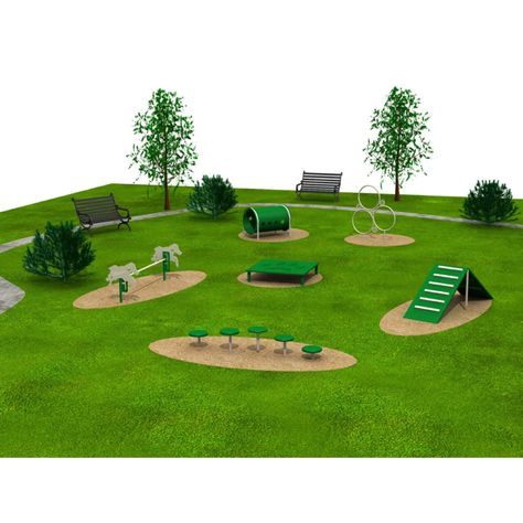 Check out this product on Alibaba App Dog park equipment Dog Park Design Ideas, Doggie Playground, Diy Dog Park Equipment, Dog Park Architecture, Rooftop Dog Park, Dog Agility Course Design, Dog Park Design, Dog Park Equipment, Canine Enrichment