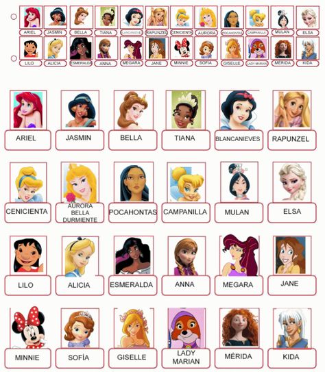 Disney Bingo, Abs Workout Routines, Disney Party, Purple Butterfly, Disney Princesses, Mulan, Rapunzel, Cristiano Ronaldo, Bingo