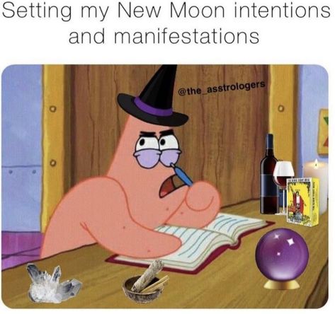 Witch Humor Hilarious, Witch Humor, Witchy Humor, Witch Jokes, New Moon Intentions, Witch Meme, Moon Intentions, Learning Tarot Cards, Moon Reading