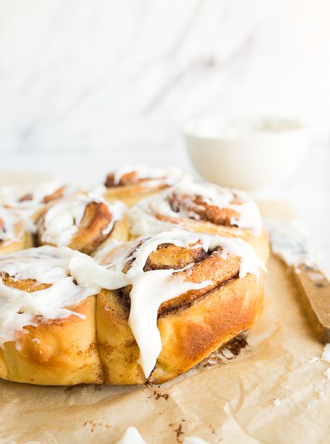 Small batch cinnamon rolls Cinnamon Rolls Dessert, Cinnamon Rolls For Two, Rolls For Two, Small Batch Cinnamon Rolls, Rolls Dessert, Easy Impressive Dessert, Overnight Cinnamon Rolls, Gluten Free Cinnamon, Gluten Free Cinnamon Rolls