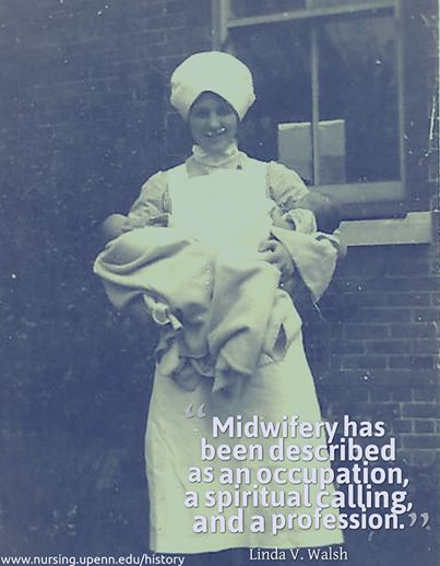 "Midwifery has been described as an occupation, a spiritual calling, and a profession. " - Linda V. Walsh History Of Midwifery, Midwifery Quotes, Spiritual Midwifery, Future Midwife, Spiritual Calling, Midwife Quotes, Midwife Humor, History Of Nursing, Midwifery Student