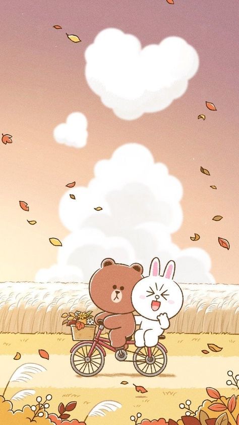 Brown Cony Wallpapers, Cony Brown Wallpapers, Brown Line Friends Wallpaper, Bunny Bear Wallpaper, Bunny And Bear Wallpaper, Brown Line Friends, Line Friends Cony, Brown And Cony, Cny 2023