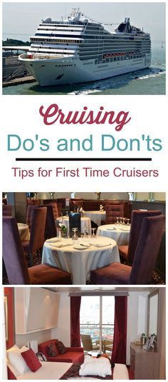 Cruising Do's & Don'ts - First Time Cruise Tips & Tricks First Time Cruise Tips, First Time Cruise, Honeymoon Cruise, Cruise Essentials, Cruise Planning, Bahamas Cruise, Cheap Cruises, Packing For A Cruise, Alaskan Cruise