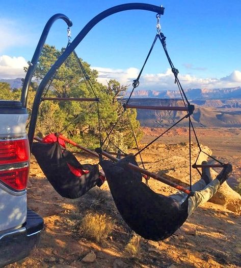 Jeep Hammock, Truck Hitch, Diy Jeep, Hammock Chairs, Jeep Trailer, Hammock Chair Stand, Beach Hammock, Jeep Camping, Bicycle Travel