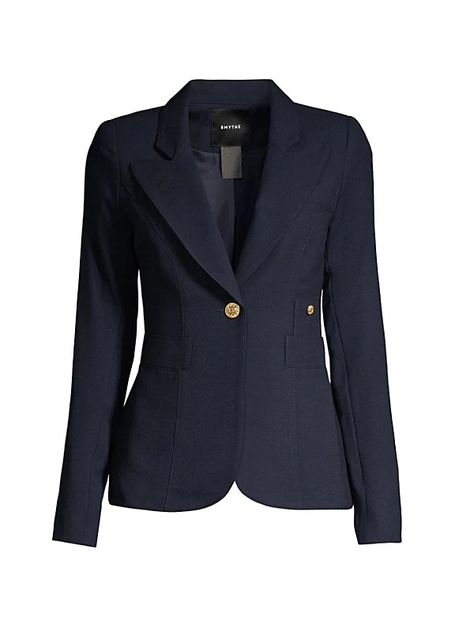 Smythe Duchess Wool Blazer | RegalFille | Duchess of Cambridge Smythe Blazer, Printed Silk Shirt, British Royalty, Womens Blazers, Duchess Of Cambridge, Wool Blazer, Colored Blazer, Elegant Outfit, Blazers For Women