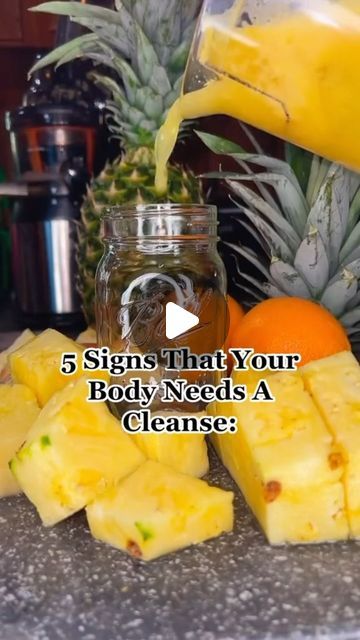 Weight Loss🇺🇸 on Instagram: "5 Signs That Your Body Needs a Cleanse! 🧃🌱✨

#LisheJuice #Juicing #Cleanse #Fyp #JuicingTutorials  #Detox #EatClean #BodyDetox #Detox #PlantPower #CLT" Full Body Detox Cleanse, Juicing Cleanse, Body Detox Cleanse, Full Body Detox, Body Detox, Detox Cleanse, April 26, Full Body, Clean Eating