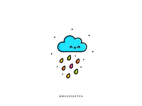 Cloud Sketching, Rain Cloud Tattoos, Cloud Sketch, Cloud Tattoos, Rain Tattoo, April Rain, Cloud Tattoo, Rain Cloud, Clouds Design