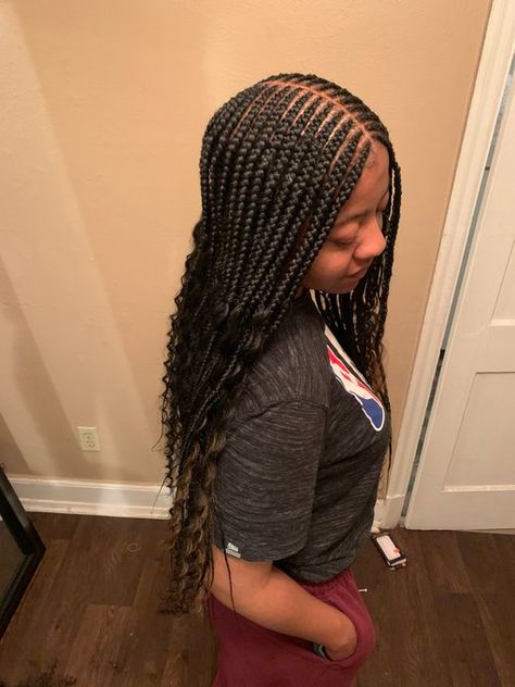 2 Layer Bohemian Braids, Layered Braids, Fav Hairstyles, Bohemian Locs, Black Ponytail, Havana Twist, Bohemian Braids, Black Ponytail Hairstyles, Marley Twists