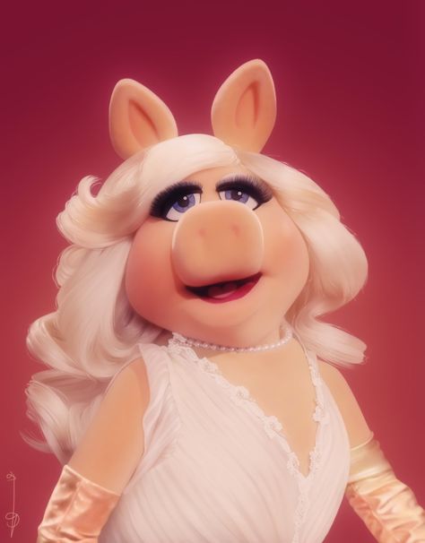 Elicia Donze on Twitter: "Finished this drawing of Miss Piggy 💛… " Miss Piggy Costume, The Muppets Characters, Piggy Muppets, Miss Piggy Muppets, Kermit And Miss Piggy, Silly Puppets, The Muppet Show, Miss Piggy, Kermit The Frog