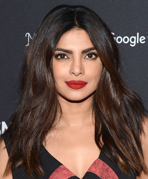 How to Get Priyanka Chopra's Lip Colors - bold red Priyanka Chopra Makeup, Nice Lips, Hair Red, Color Your Hair, Don't Settle, Red Lip, Red Lipstick, Priyanka Chopra, Blogging Tips