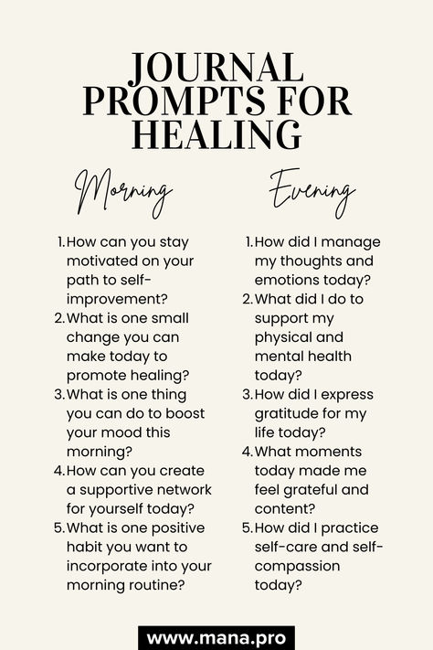 NEW: Journal Prompts For Healing | DOWNLOAD MANA ❤️ | Challenge | Inner Child | Breakup | Marriage | Growth | Relationship | Christian | Daily | Past | Shadow Work | Night | Infidelity | Childhood | Shame | Journey | Betrayal | Feminine Energy | Morning | Evening | Anger | Explore now Journal Prompts Breakup, Relationship Christian, Journal Prompts For Healing, Prompts For Healing, Mindfulness Journal Prompts, Morning Activities, Journal Inspiration Writing, Journal Writing Prompts, Mindfulness Journal