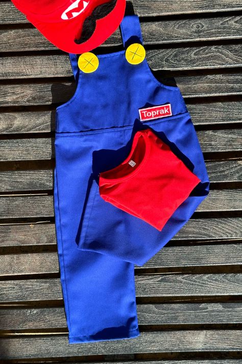 Super Mario Costume, Birthday Costume, Customizable Mario Costume, Halloween Costume, Baby & Kids Costume ✔️%100 Cotton Jumpsuit We care about your childrens health For this reason we pay attention to the choice of fabric ✔️Long Sleeve T-Shirt Lycra Fabric ✔️Handmade item ✔️Made to order ✔️Cleaning: Dry clean Especially the first 2 washes Machine wash at 30°C After washing in the machine, it should not be left wet it should be dried immediately. Because it is a cotton fabric, the color may flow Super Mario Costumes, Mario Costume, Birthday Costume, Lycra Fabric, Cotton Jumpsuit, Childrens Health, Costume Halloween, Kids Costumes, Super Mario