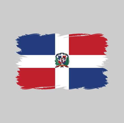 bandera de república dominicana con pincel de acuarela Dominican Republic, Cricut, Jesus, Quick Saves