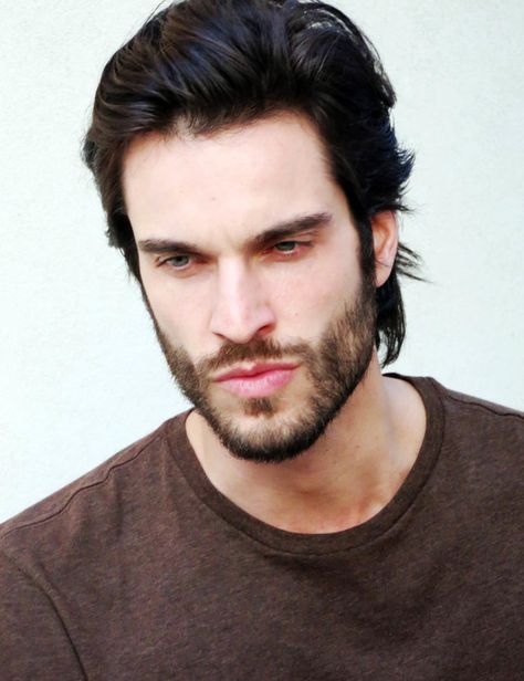 Daniel Ditomasso, Daniel Di Tomasso, Eyes Reference, Reference Male, Seductive Eyes, Men's Long Hairstyles, Bear Men, Hair Game, Ford Models