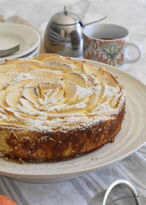 Apple Ricotta, Gluten Free Apple Cake, Ricotta Cheese Recipes, Ricotta Recipes, Ricotta Cake, Apple Cake Recipes, Gluten Free Cake, Gf Desserts, Gluten Free Recipes Easy